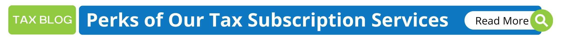 Financial KPIs - Tax Subscription