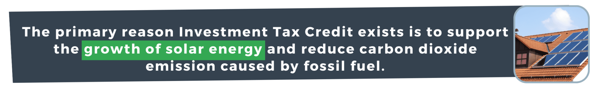Solar Tax Credits